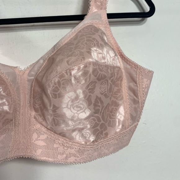 Playtex Ultimate Shoulder Comfort Bra Pink 42C New - Picture 4 of 6